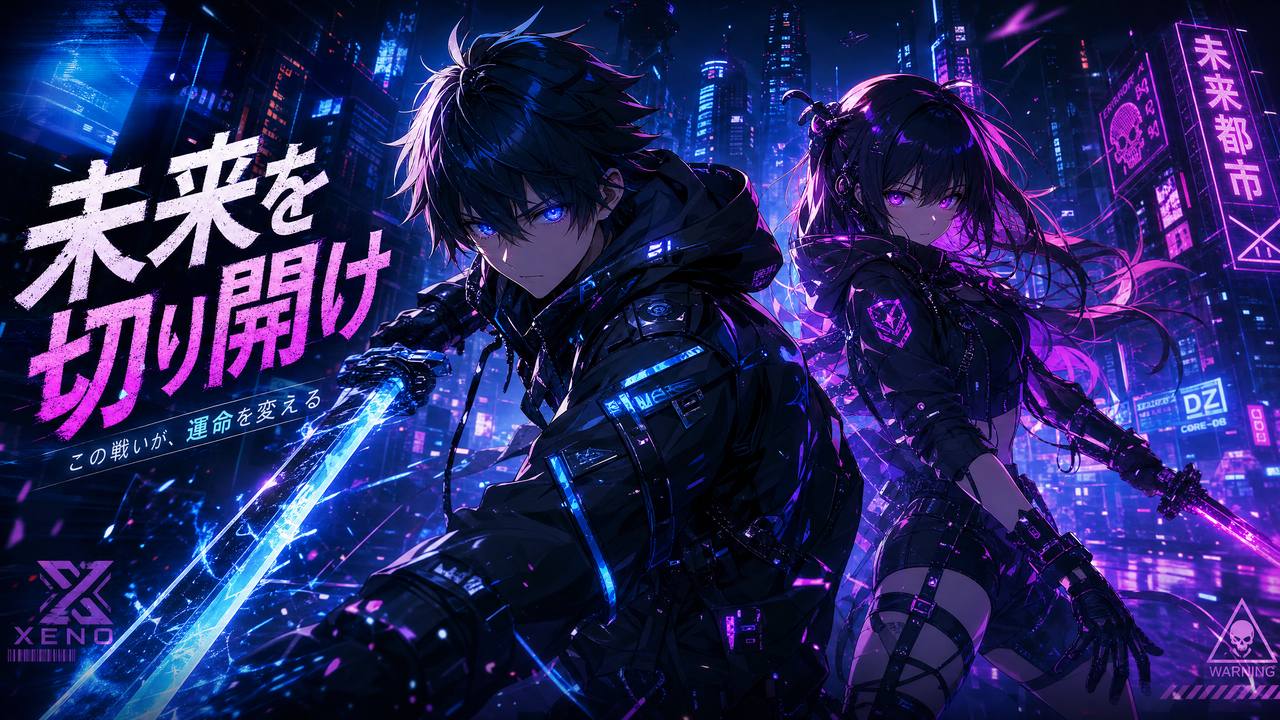 蜜芽-赛博都市原创动漫